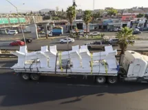 Obras en la carretera 57 generan retrasos de hasta tres horas para transportistas