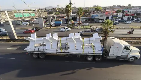 Obras en la carretera 57 generan retrasos de hasta tres horas para transportistas